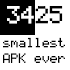Tiniest Smallest App APK ever platformBuildVersionName=