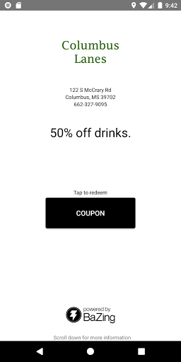BankFirst PERKS Screen 2