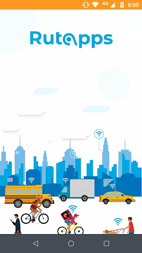 Android application Rutapps Conductor screenshort