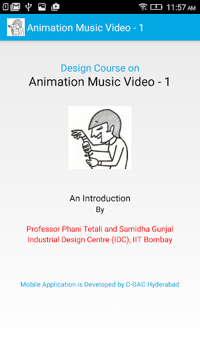 Android application Animation Music Video - 1 screenshort