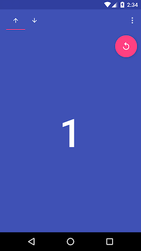 Android application Tap Counter screenshort