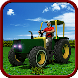 Farm Harvester Tractor Sim 3d icon