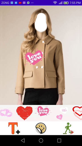 Winter Short Coat Fashion Screenshot