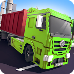 Blocky Truck Simulator MOD