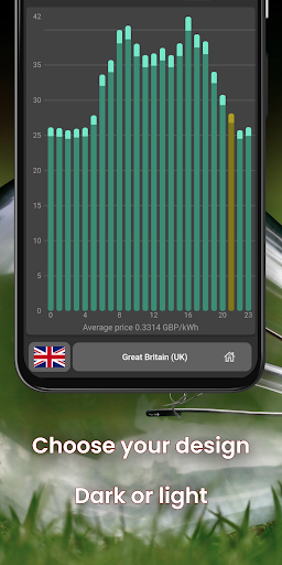 Spot price (Electricity price) Screen 2