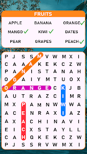 단어 찾기 게임: 단어 퍼즐