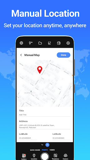 GPS Map Camera Photo Location