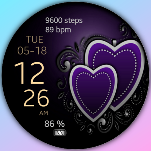 PW07 Valentines Day Hearts logo