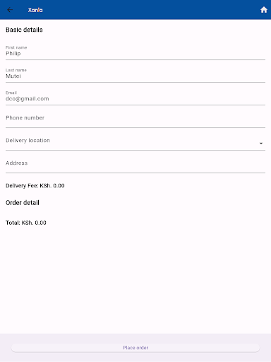Xania Digital Bookstore Screenshot