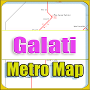 Galati Metro Map Offline