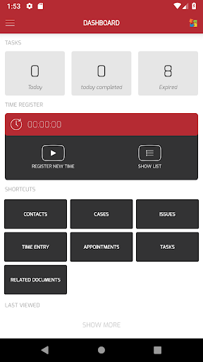 Advisor247 Screen 2