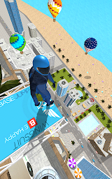 Base Jump Wing Suit Flying