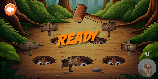 Five Moles  Hand Tracking