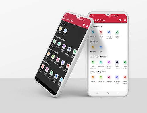 Android application PDF Reader, Editor & Converter screenshort