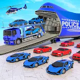 Police Car Transport Car Game icon