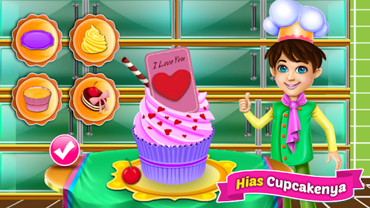 Game Memasak - Kue Cupcakes