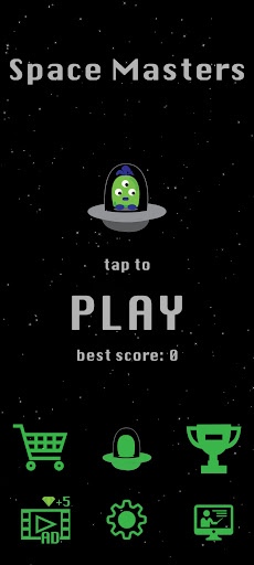 Android application Space Masters screenshort