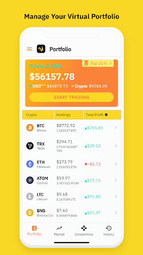 Roostoo: Mock Crypto Trading Screen 3
