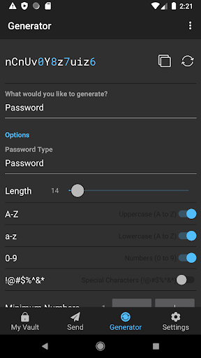FusionPass Internal Screen 2