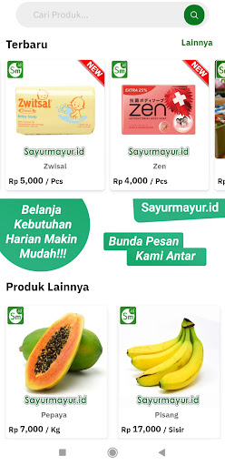 Sayurmayur.id - Belanja Harian Screen 2