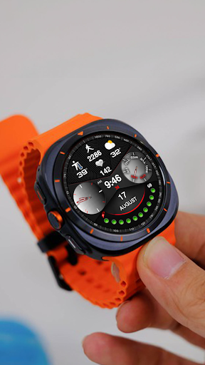 N-SPORT268 AlwaySmileWatchFace screenshot 6