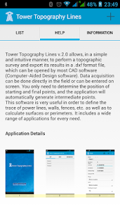 Tower Topography Lines Screenshot