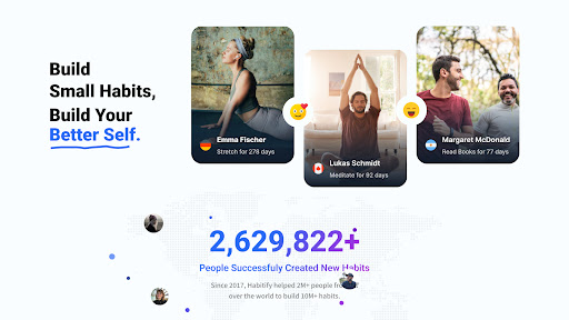Screenshot of Habitify: Daily Habit Tracker