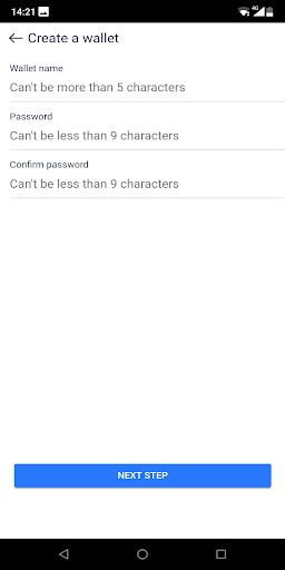 Hebe Wallet Screen 3