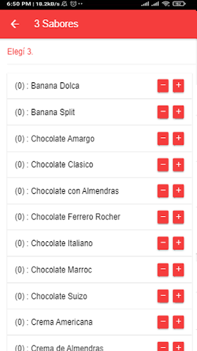 Macerata Helados Screen 2