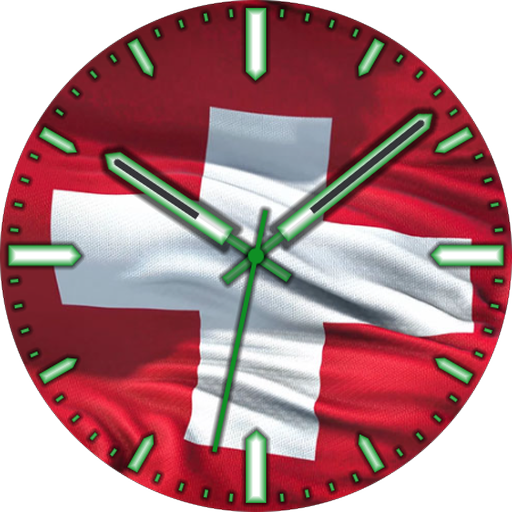 Switzerland Flag Watch Face Logo