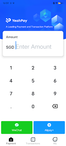 Android application YeahPay screenshort