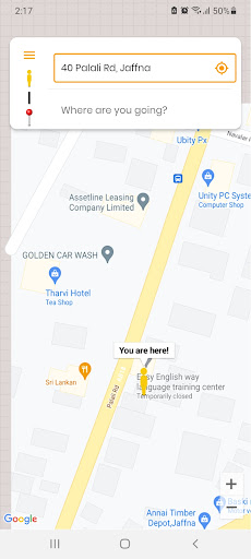 Android application AOD Pickup screenshort