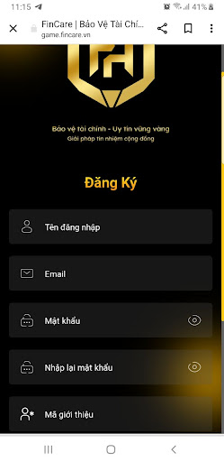 Fincare Screen 2
