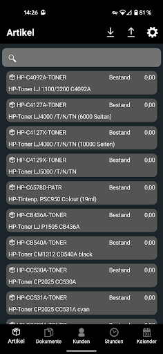 Android application XGLA/4 Mobile screenshort