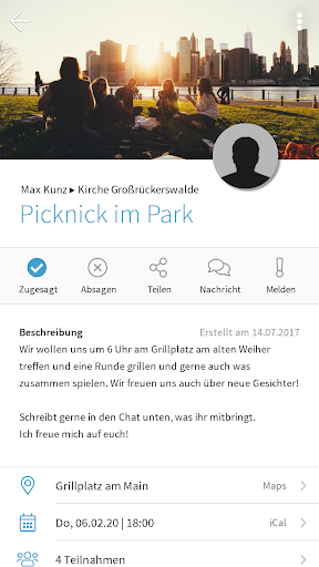Android application Kirche Großrückerswalde screenshort