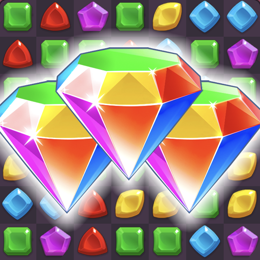 Hunter Jewel - Match 3 Legend Logo