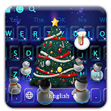 Little Snowmen with Christmas Tree Keyboard icon