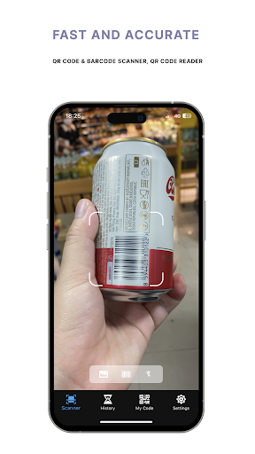 Android application QR Code Barcode Scanner screenshort