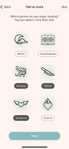 Android application RESURGENCE screenshort