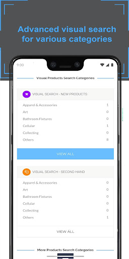 Visual search for Amazon eBay
