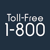 Toll-Free 1-800 cloud virtual phone number online icon