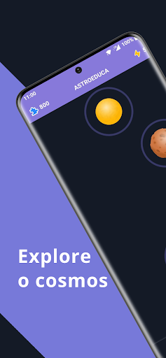 Android application AstroEduca screenshort