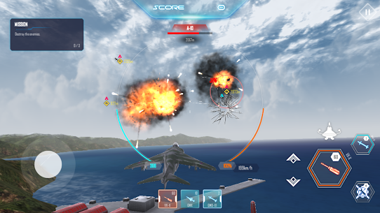 تحميل لعبة Air Battle Mission مهكرة آخر إصدار للأندرويد 1