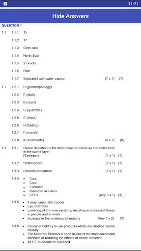 Grade 10 Geography Mobile Appl