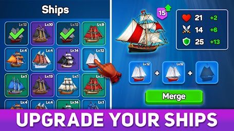 Pirates & Puzzles：Ship Battles