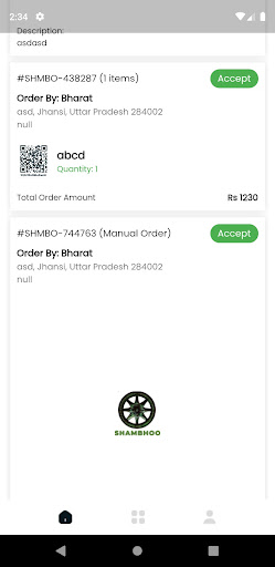 Shambhoo - Vendor Screen 3