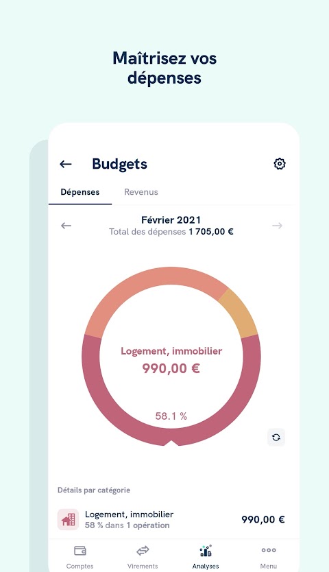 Linxo - L'app de votre budgetのおすすめ画像2