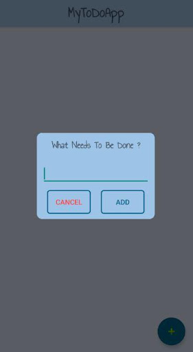 My ToDo List Screen 3