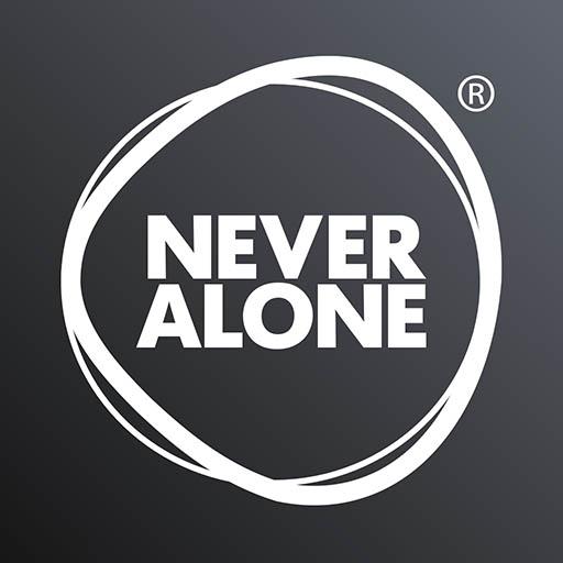 Never Alone personal security logo