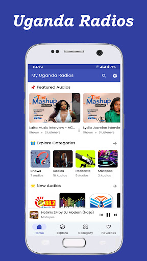 Android application My Uganda FM Radio Stations screenshort